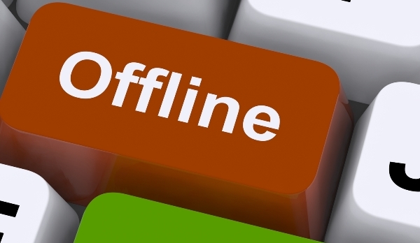 social media offline